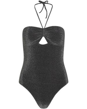KARL LAGERFELD Signature Lurex Cheeky Ss - Zwart