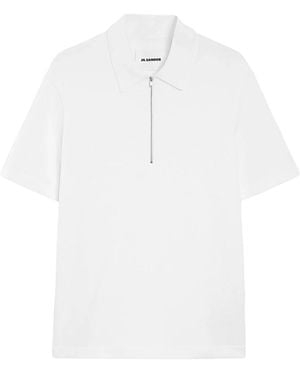 Jil Sander Polo Shirts - White