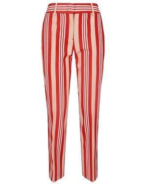 Ermanno Scervino Slim-Fit Trousers - Red