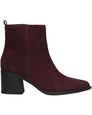Marloe Schoenen ,Rood ,Laarzen C0769 - Bruin