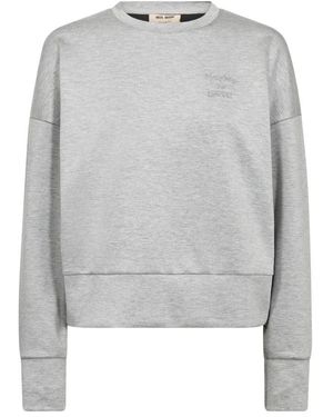 Mos Mosh Sweatshirts & Hoodies - Grijs