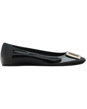 Roger Vivier Ballerina Quadrata Trompette T.05 - Schwarz