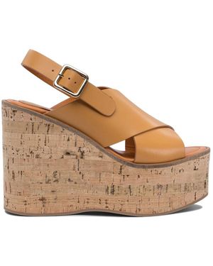 Paloma Barceló Wedges - Marron