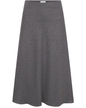 Seductive Midi Skirts - Gris