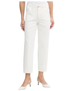 Ouí Straight Trousers - Blanco