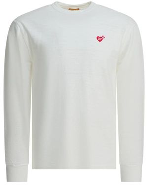 Human Made Long Sleeve Tops - White