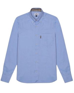 Aquascutum Casual Shirts - Blue