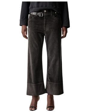 Pinko Jeans ,Zwart ,Wide Jeans