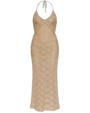 LoveShackFancy Maxi Dresses - Neutro