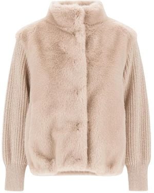 Herno Faux Fur & Shearling Jackets - Naturel