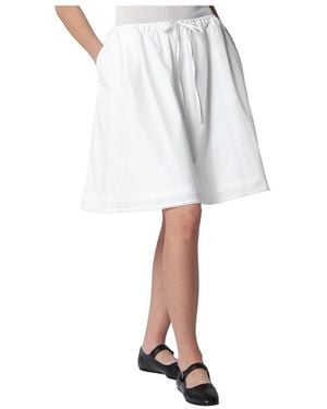 DUNST Short Skirts - White