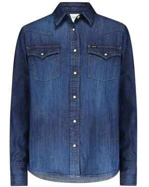 Lee Jeans Hemden - Blauw