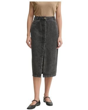 Sessun Denim Skirts - Negro