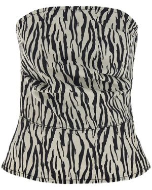 ROTATE BIRGER CHRISTENSEN Sleeveless Tops - Black
