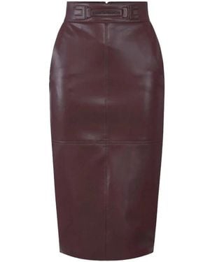 Elisabetta Franchi Midi Skirts - Morado