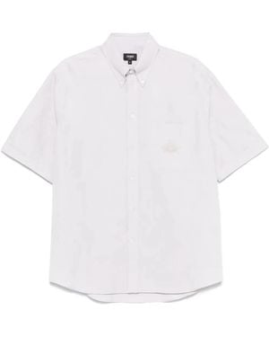 Fendi Short Sleeve Shirts - White