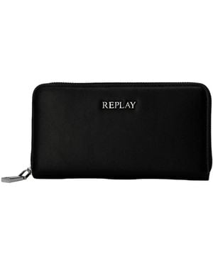 Replay Wallets & Cardholders - Black