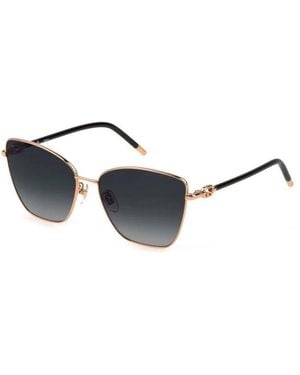 Furla Gold Metal Sunglass - Blue