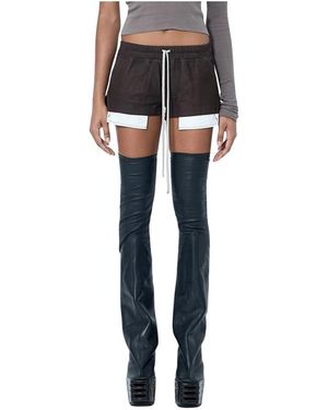 Rick Owens Short Shorts - Black