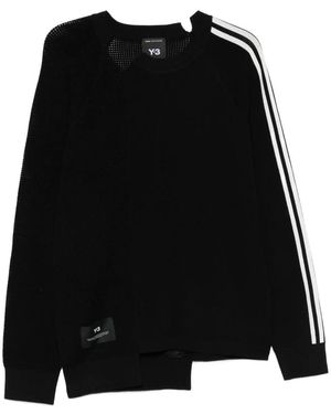 Y-3 Logo Knit Sweater - Zwart