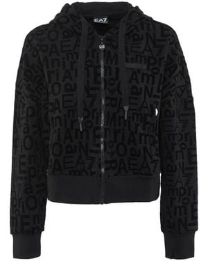 EA7 Zip-Throughs - Black