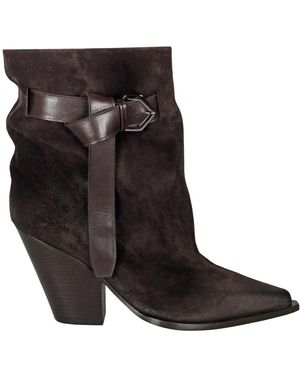 Elena Iachi Cowboy Boots - Black