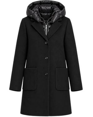 Marella Single-Breasted Coats - Noir