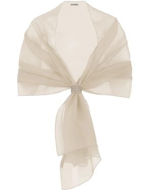 D.exterior Accessoires ,Stola - Wit