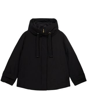 Oltre Jassen ,Zwart ,Polyester Hooded Jacket