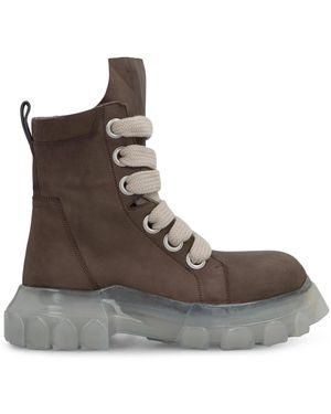 Rick Owens Lace-Up Boots - Marrón