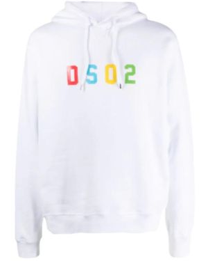 DSquared² Hoodies - Blanco