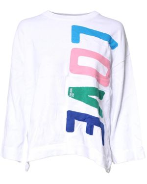 Love Moschino Long Sleeve Tops - Wit