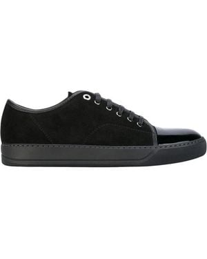 Lanvin Dbb1 Cap-Toe Sneakers - Schwarz