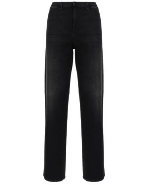 Gucci Straight-Leg Stretch Cotton Denim Jeans - Zwart