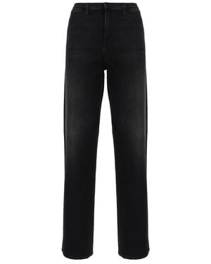 Gucci Straight-Leg Stretch Cotton Denim Jeans - Zwart