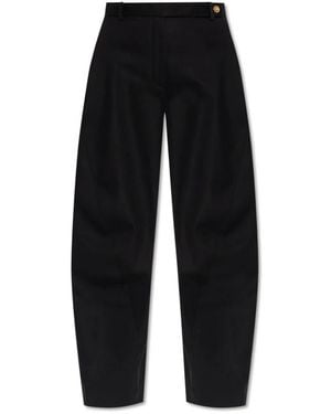 Versace Straight Trousers - Zwart
