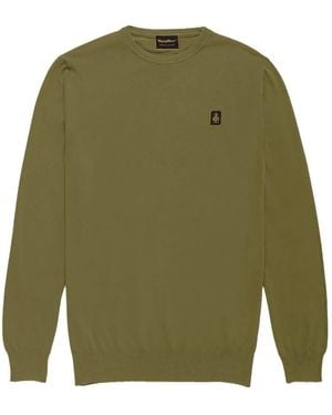 Refrigiwear Round-Neck Knitwear - Green