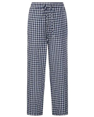 DUNST Straight Trousers - Azul