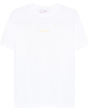 Giada Benincasa Crew Neck Short Sleeve T-Shirt - Weiß