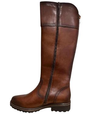 Remonte Schoenen ,Bruin ,Leer R6581 Hoge Laars