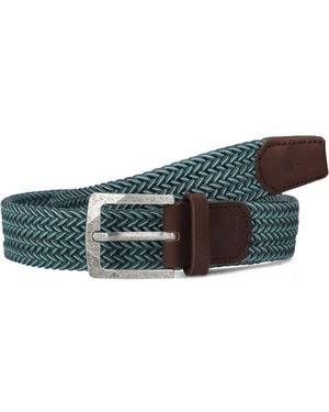 Faguo Blauer Square Gürtel Für Männer