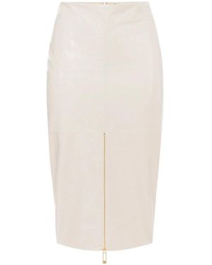 Elisabetta Franchi Pencil Skirts - Wit