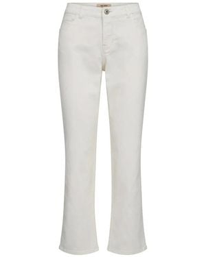 Mos Mosh Cropped Jeans - Gris