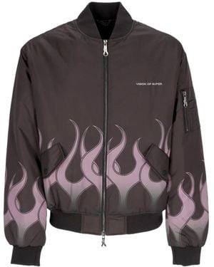 Vision Of Super Bomber Jackets - Nero