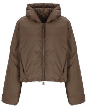 Canada Goose Jassen ,Bruin ,Leer Elba Jas