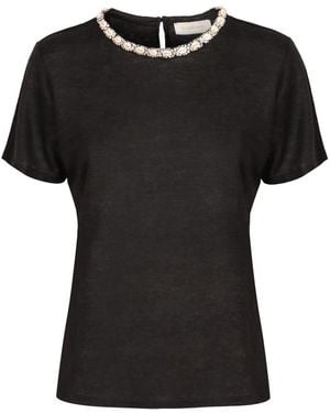 Zimmermann T-Shirts - Black