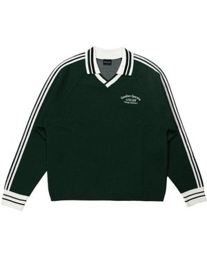 Goodies Sportive V-Neck Knitwear - Green