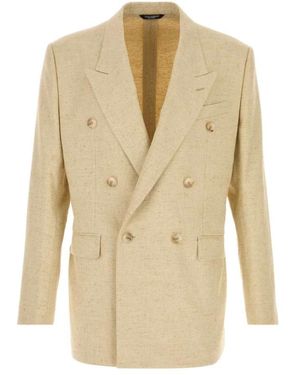 Dolce & Gabbana Blazers - Natural