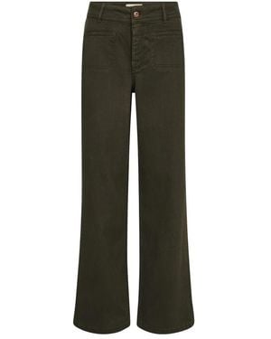Mos Mosh Flared Jeans - Verde