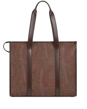 Etro Tote Bags - Marrón